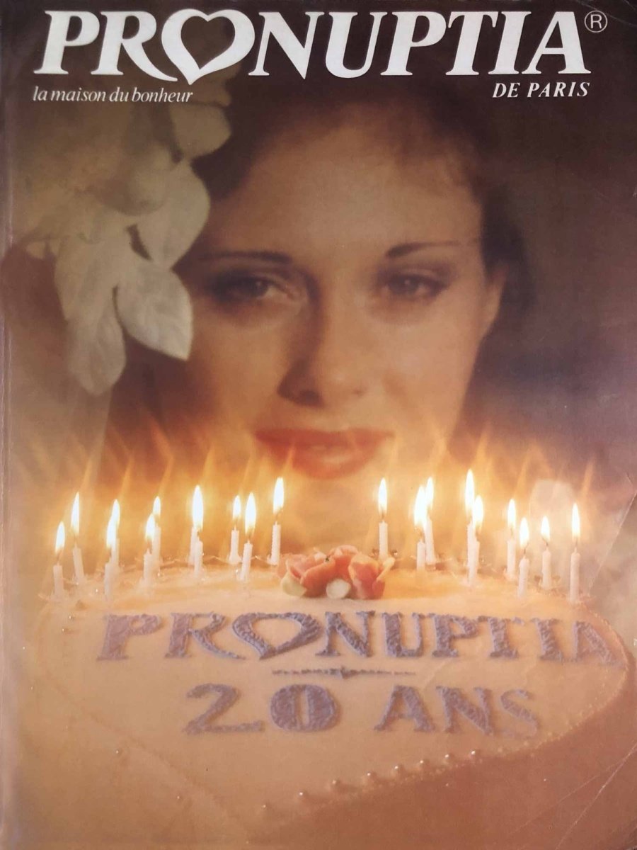 1978 pronuptia fete ses 20 ans