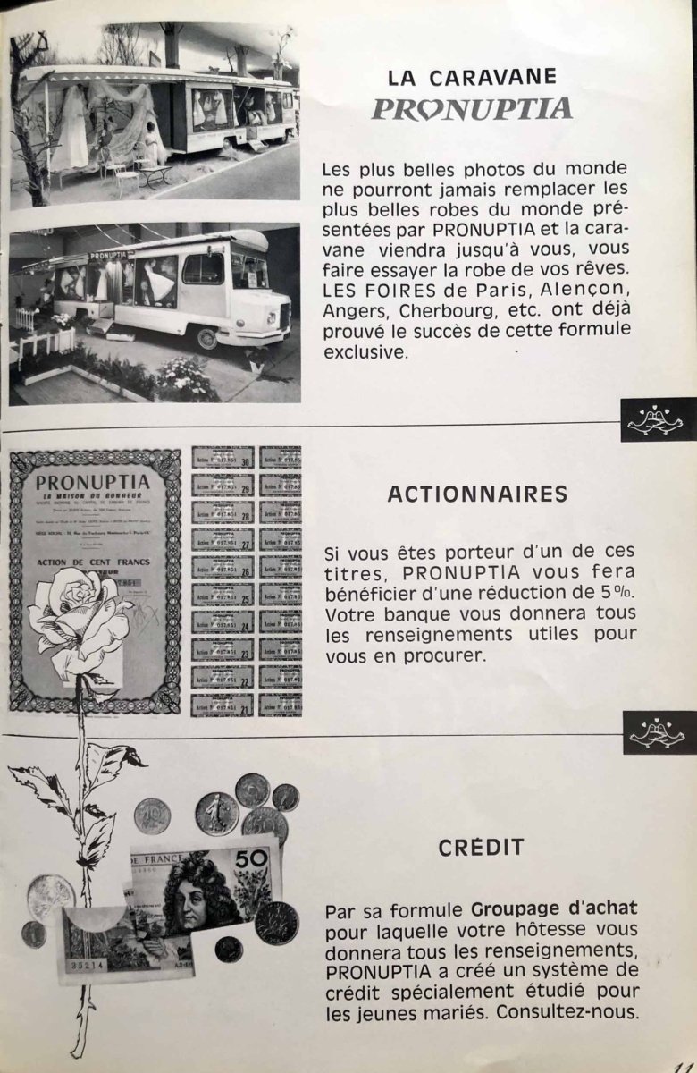 caravane pronuptia 1965