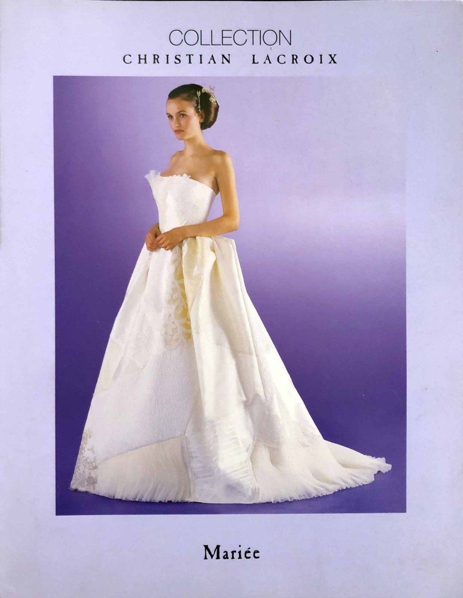 Christian Lacroix mini collection pronuptia 1997 - 1