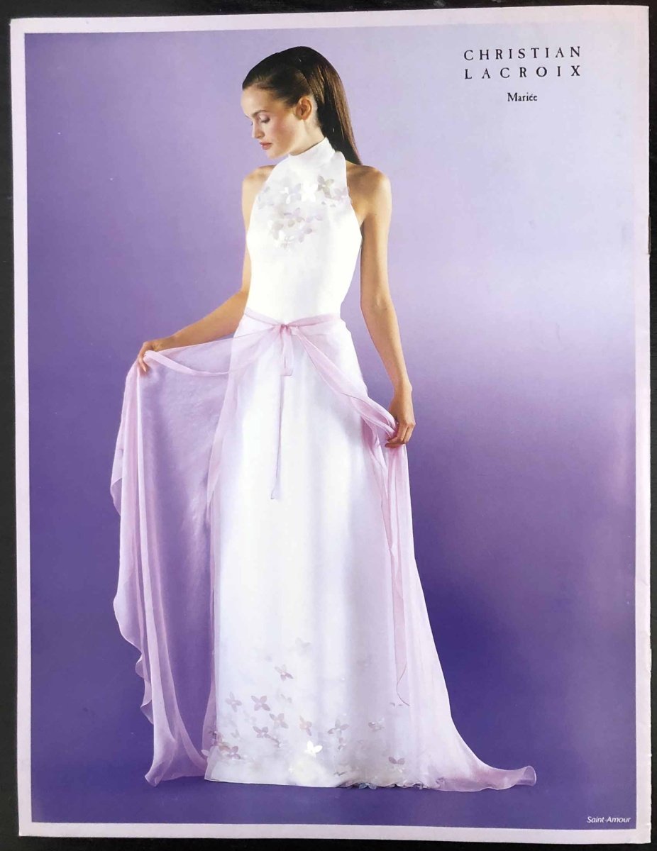 Christian Lacroix mini collection pronuptia 1997 - 8