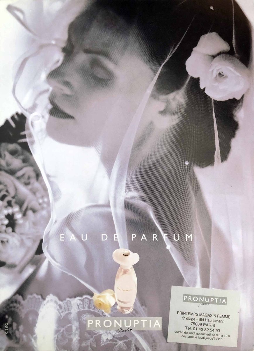 eau de parfum pronuptia 1986