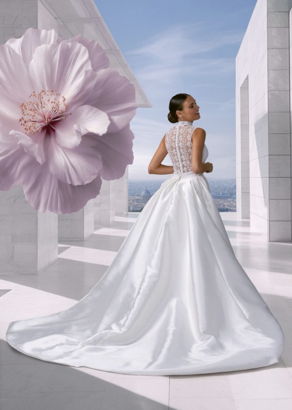 Robe De Mariée Farah Dos Def Pronuptia Collection 2027 Robe De Mariée Farah Dos Def Pronuptia Collection 2027