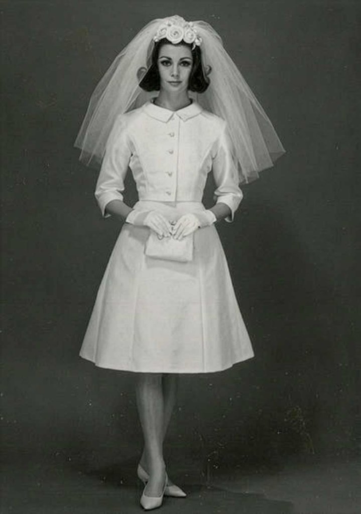 robe de mariée pronuptia 1960